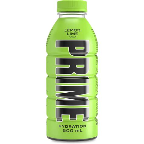 Prime Hydration Lemon Lime 500ml | Woolworths