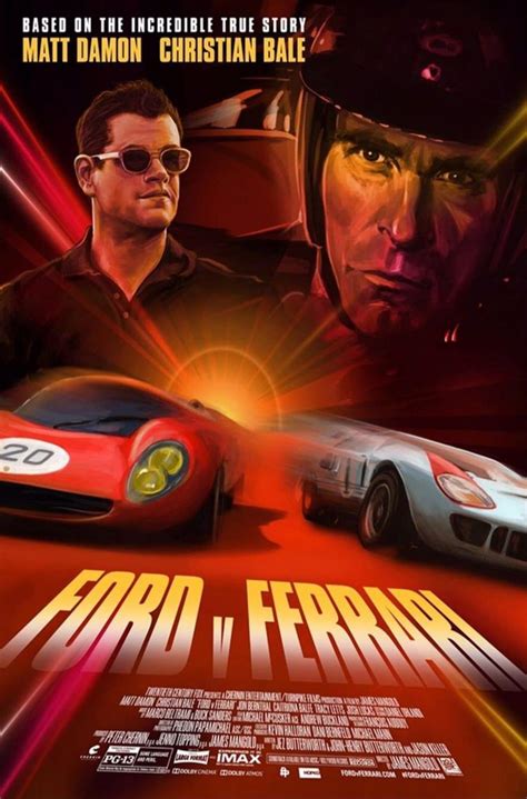 Ford V Ferrari Movie Poster 11x17 New Movie Posters Ferrari Movie