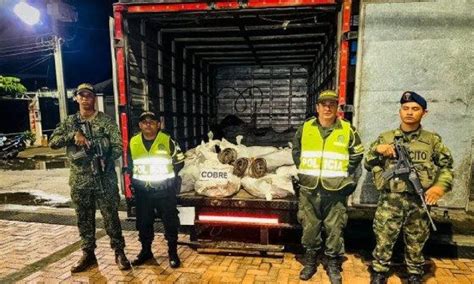 Incautan M S De Tonelada Y Media De Cobre Noticiero Del Llano