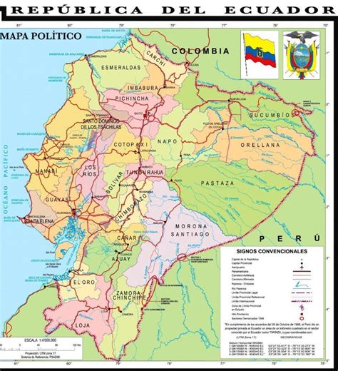 Mapa De Ecuador Y Sus Provincias Printable Online