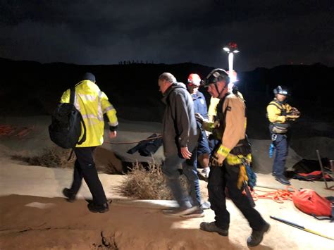 Crews Rescue Man Trapped On Cliffs Fox 5 San Diego