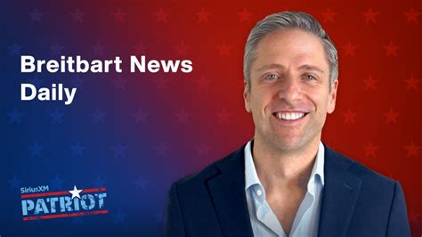 Mike Slater Hosts Breitbart News Daily On Siriusxm Patriot