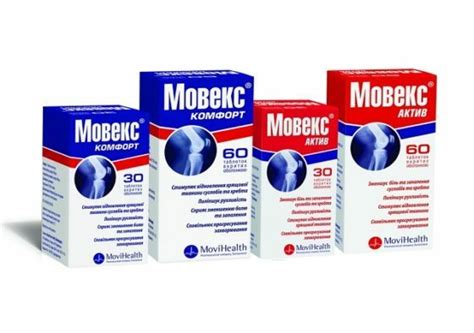 Movex Active And Comfort Tablets Instructions For Use Reviews