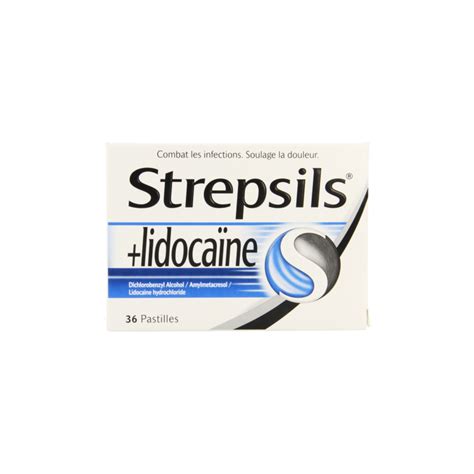 Strepsils Lidocaine Pastilles A Sucer Pastilles Pharmacodel