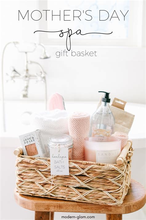 Diy Mothers Day T Basket Spa Day At Home See How Easy It Is To Put Together This Trea