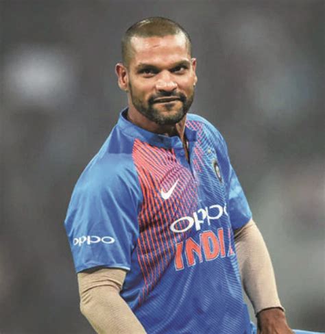 Going Through Lean Run Dhawan Focusing On His Sweeping Skills