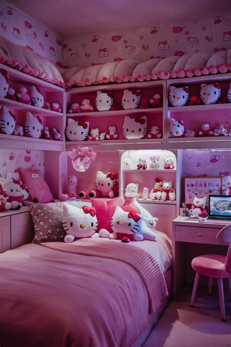 35 Cute Hello Kitty Bedroom Ideas For A Dreamy Space All Mansion