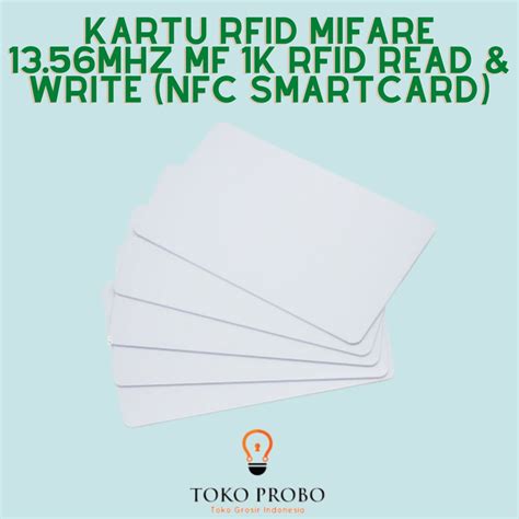 Mifare Mhz Mf K Rfid Read And Write Card Nfc Smartcard Shopee