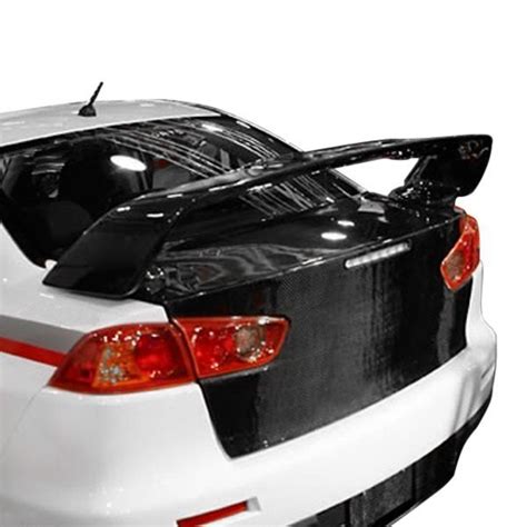 Seibon® Rs0809mitevox Oe Style Gloss Black Carbon Fiber Rear Spoiler