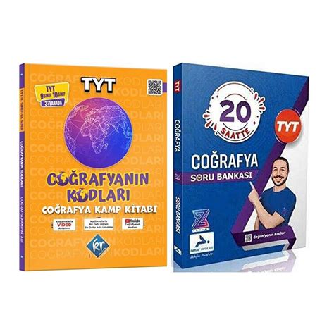 2024 KR TYT Coğrafyanın Kodları Coğrafya Kamp Kitabı ve Paraf Z Takımı