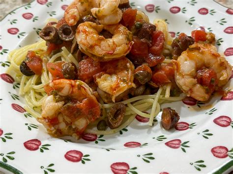 Karens Sauteed Shrimp With Capers And Olives Bewitching Kitchen