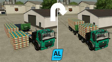 Trucks And Trailer With Pallet Autoload V1 0 0 0 Ls22 Mod Ls25 Mods