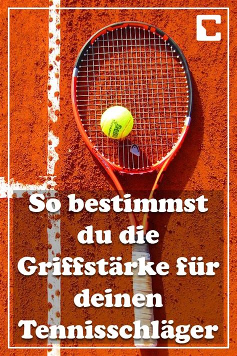 Tennisschläger Griffstärke bestimmen so geht s Tennisschläger