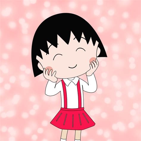 maruko chan Eid Stickers, Old Anime, Old Cartoons, Sakura, Olds ...