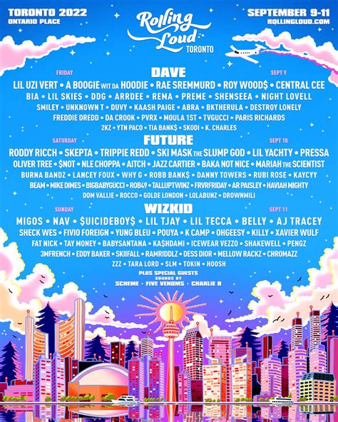 Rolling Loud Toronto 2022 Live Nation At RBC Echo Beach Toronto ON Music