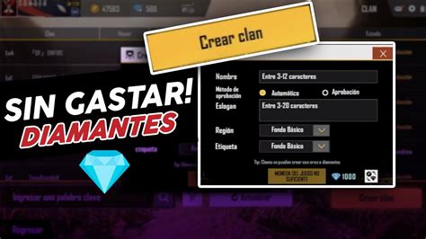 CÓMO CREAR UN CLAN SIN GASTAR DIAMANTES EN FREE FIRE Cómo me salgo