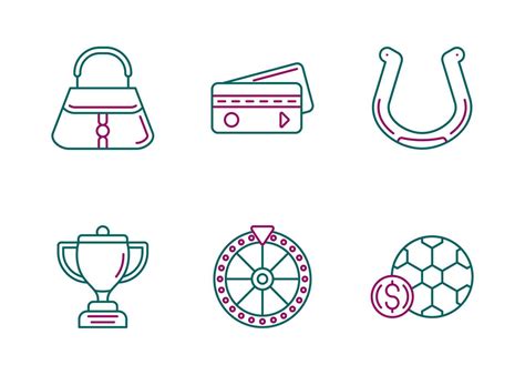 Lottery Vector Icon Set 17482686 Vector Art at Vecteezy