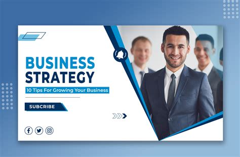 Business Youtube Thumbnail Banner Design Illustration Par Almahmud619