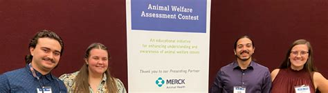 Students Compete at Animal Welfare Assessment Contest for the First ...