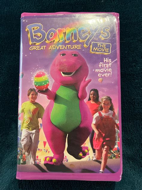 Barney Clamshell Vhs Lot Great Adventure Rhyme Time Circus Be My The