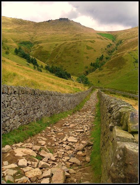 Roman Road Derbyshire England Scenery Derbyshire Roman Roads