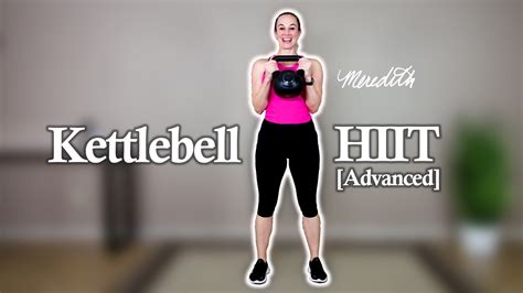 Senior Fitness Kettlebell Hiit Workout Full Body Advanced Level