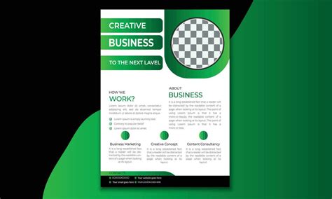 Business Flyer Design 24977603 Vector Art at Vecteezy