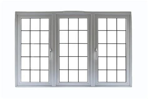 White UPVC Hinged Glass Window At Rs 440 Sq Ft Unplasticized