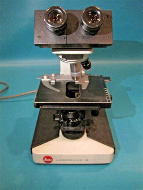 Leitz Laborlux S Microscope W 3 OBJECTIVES EBay