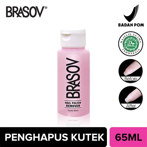 Jual Brasov Nail Polish Remover Penghapus Kutek Pembersih Cat Kuku