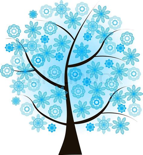 Winter Trees Clip Art