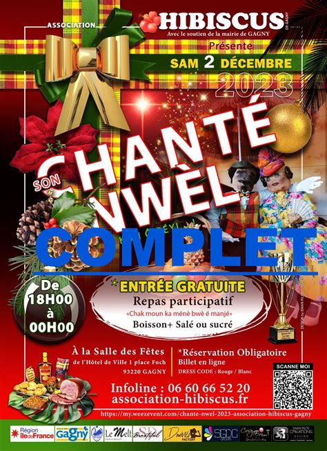 Chanté Nwel 2023 Association Hibiscus de Gagny 93