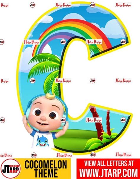 Letter C - Cocomelon Free Printables | Letters and numbers, Lettering ...