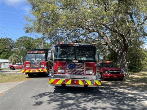 Ocala Firefighters Extinguish Garage Fire Ocala News