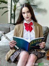 Horny Sapphic Lovers Fingering On The Bed Hazel Moore Nicole Emma