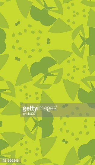 Green Abstract Shapes Pattern Stock Clipart | Royalty-Free | FreeImages