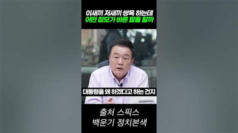 윤석열 녹취록 쌍욕 레임덕 윤석열 탄핵 김건희 한동훈 이재명 Shorts Youtube