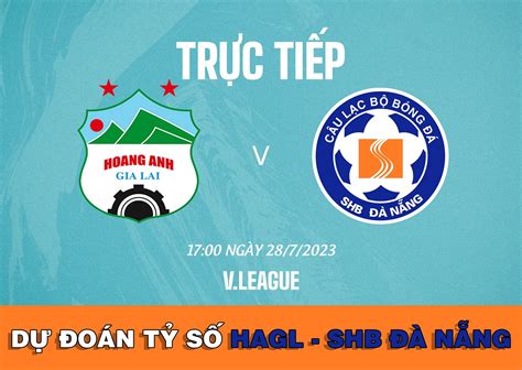 Dự đoán tỷ số HAGL vs SHB Đà Nẵng 17h00 ngày 28 7 Vòng 16 V League