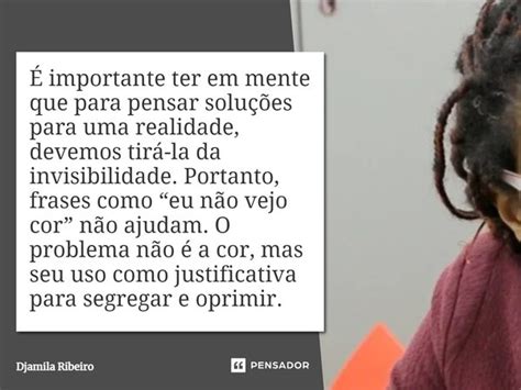 Djamila Ribeiro Invisibilidade