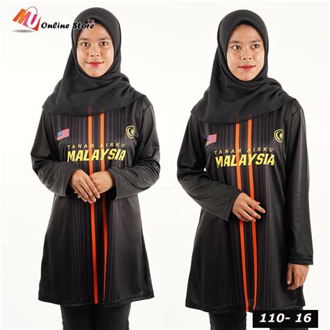 MU BAJU JERSEY MUSLIMAH DEWASA JERSEY FESYEN PEREMPUAN LENGAN PANJANG