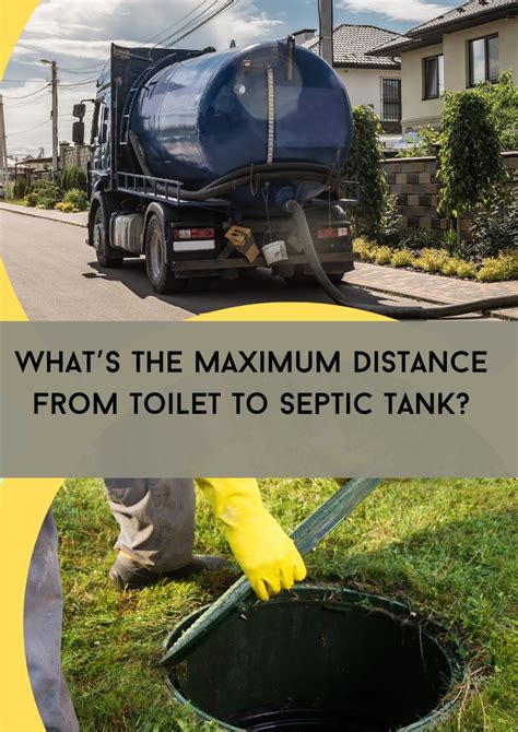 Maximum Distance From Toilet To Septic Tank Building Code Building A Deck Septic Tank Size