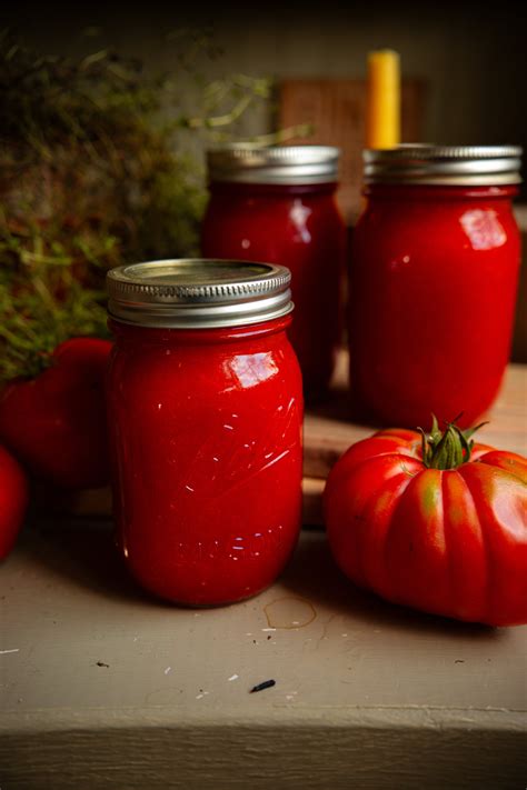 Tomato Sauce Canning Recipe And Guide Preserve Summers Bounty