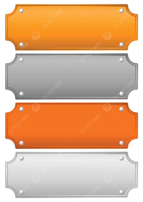 Placas Placas E Barras De Ouro Prata Bronze E Platina Vetor PNG Placa