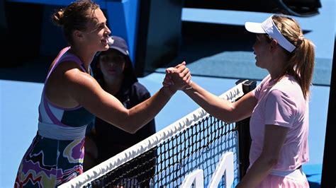 Aryna Sabalenka Jugará En Las Semifinales Del Abierto De Australia Tras