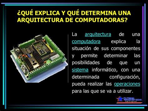 La Arquitectura De Computadoras Es El Diseño Conceptual Y La Estructura Operacional Fundamental