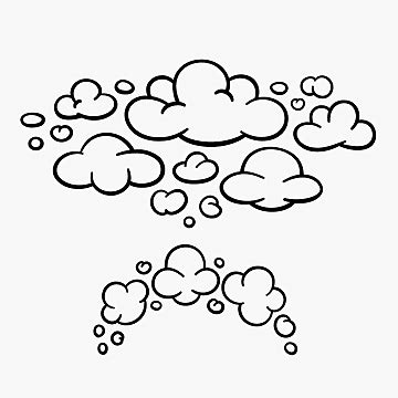 Comical Clipart Png Images Comic Clouds Cartoon Cloud Clouds Png