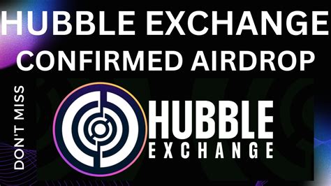 Claim Your 2 500 Hubble Exchange Airdrop Airdrop Crypto Free Claim