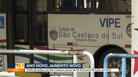 Vídeo Tarifa de ônibus vai subir 50 centavos em São Caetano do Sul