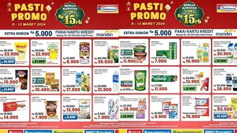 Promo Ramadhan Indomaret Hari Ini 7 Maret 2024 Bayar Pakai Debit