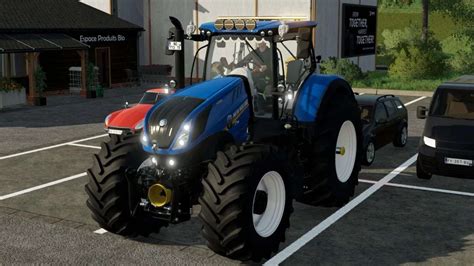 New Holland T7 HD Edited V1 0 FS22 Mod Farming Simulator 22 Mod